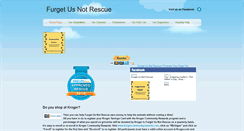 Desktop Screenshot of furgetusnotrescue.org